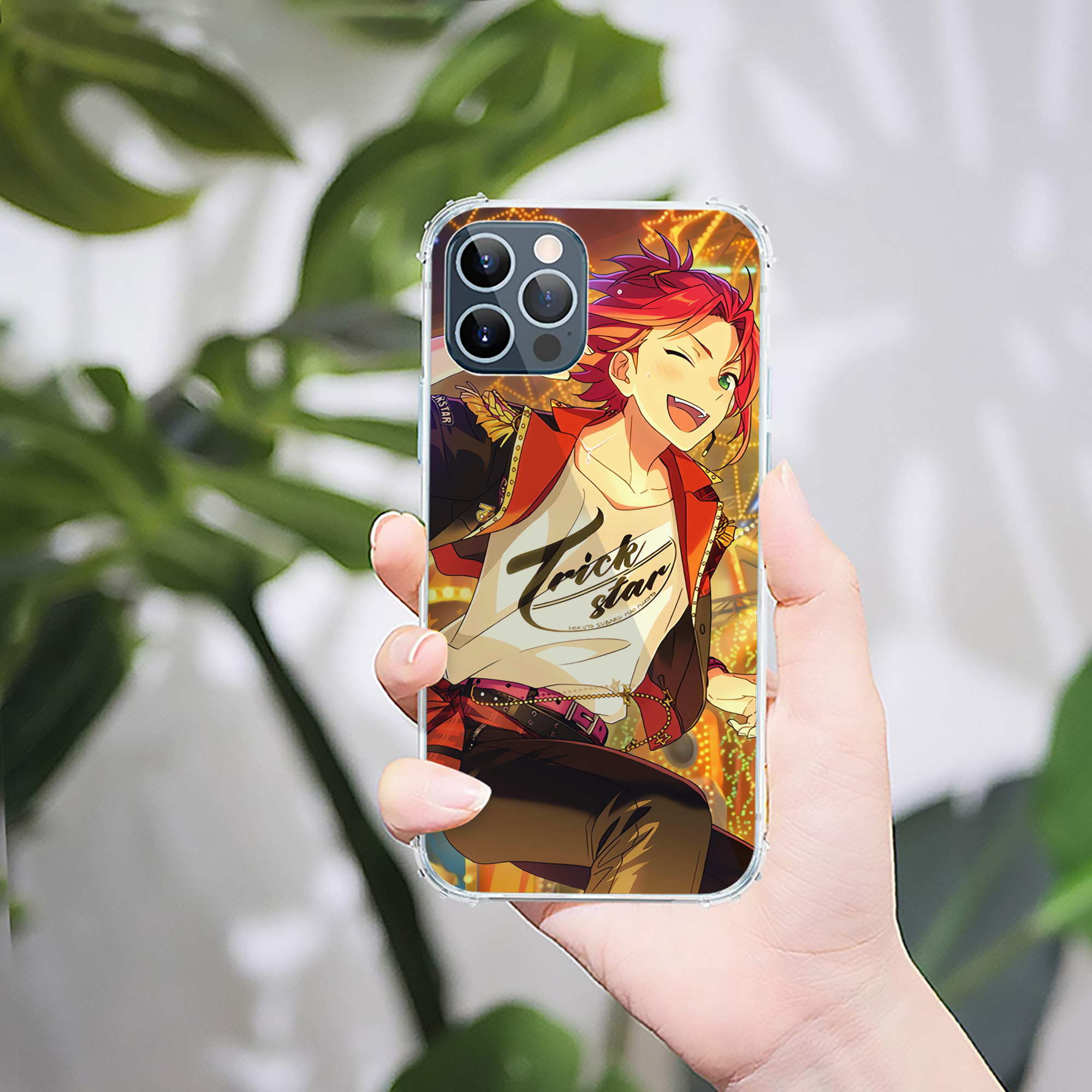 （画像用） あんさんぶるスターズ! Ensemble Stars 【iPhone 12シリーズ対応】透明スマホケース（クリアソフトケース）